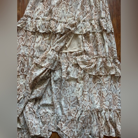 Jessica Simpson Women’s Size Large Faux Snakeskin Dress - Picture 9 of 9